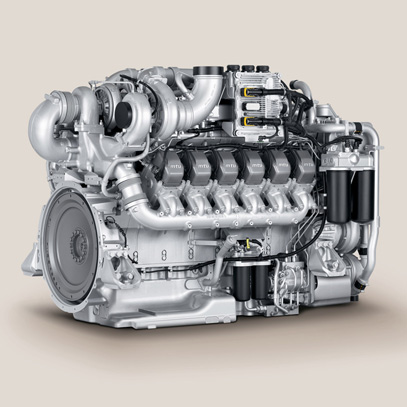 MTU diesel engine